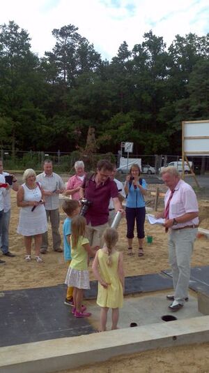 Der Bürgermeister hat Helfer