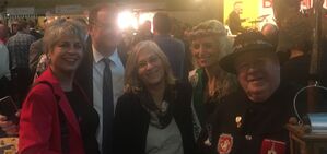 v.l.: Jutta Lieske, Arno Jaeschke, Marianne Hitzges, Wioletta Lasch, Horst Hildenbrand