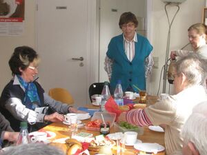 Frau Wanjura, Prädidentin DLRG, LV-Berlin