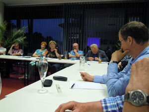 Die Vorsitzende Frau Gabriele Fiedler leitete die Veranstaltung