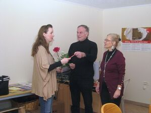 Begrüßung als neues Mitglied