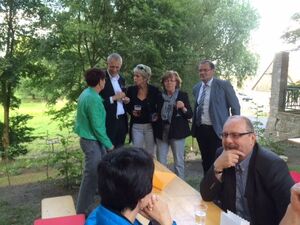 Martin Klemm auf dem Sommerfest