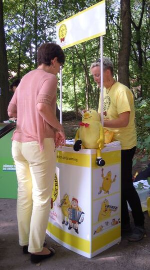 Am Stand der Musikschule